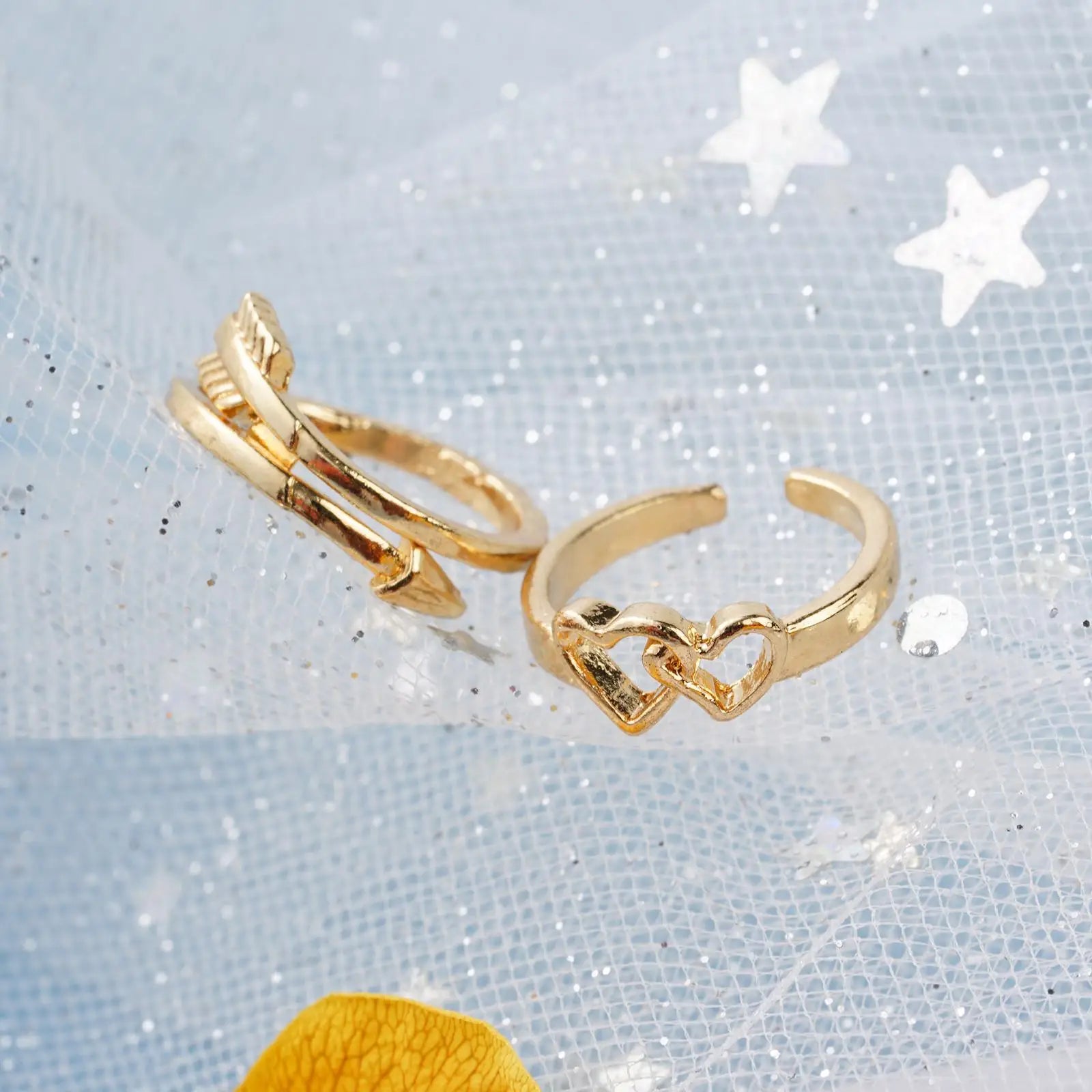 12pcs Adjustable Toe Rings